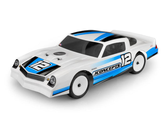 JConcepts 1978 Chevy Camaro Street Stock Dirt Oval Body (Clear) (JCO0395)