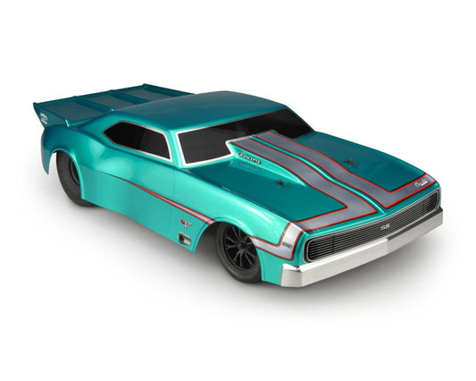 JConcepts 1967 Chevy Camaro Street Eliminator Drag Racing Body (Clear) (JCO0400)