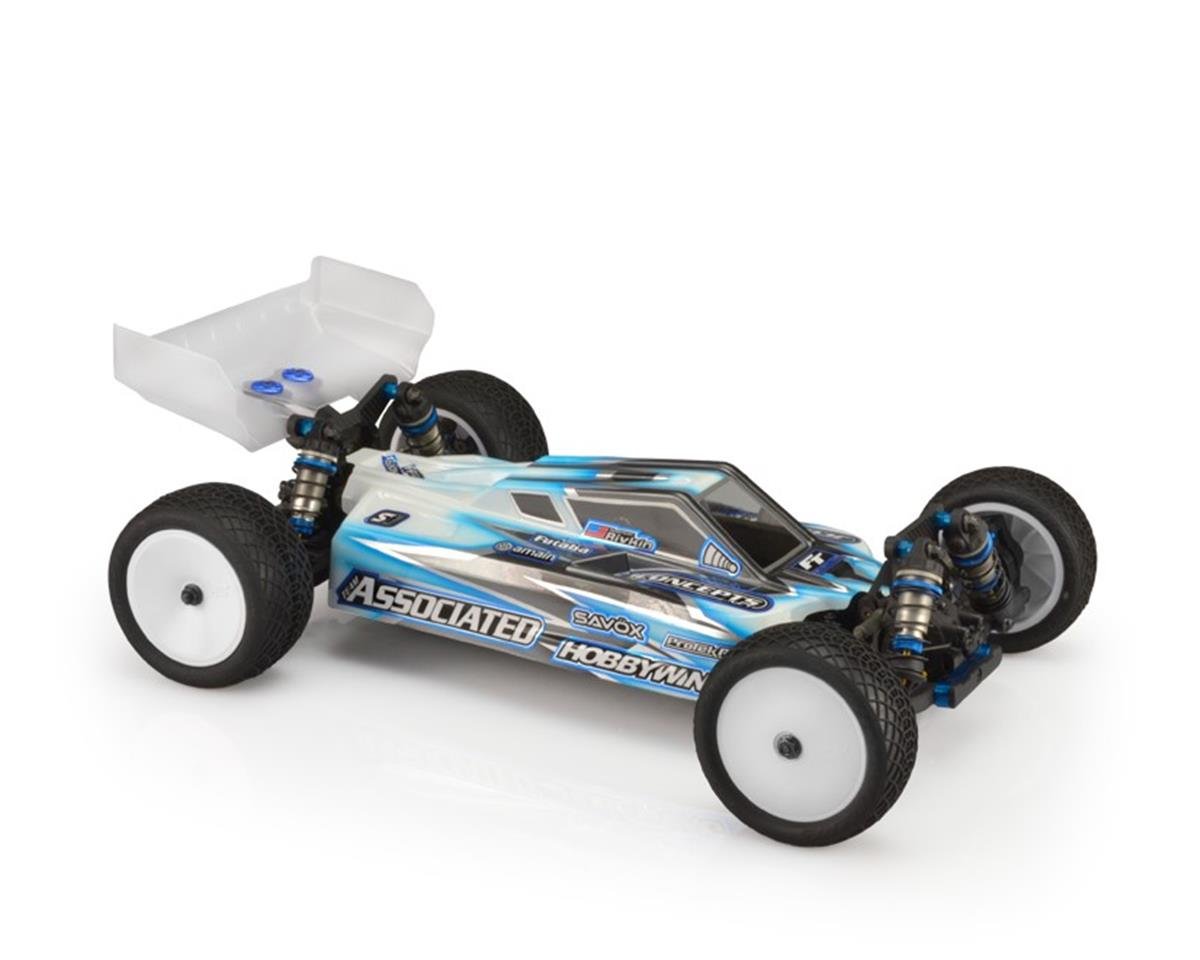 JConcepts RC10 B74.1 "S2" Body w/S-Type Wing (Clear) (JCO0412)