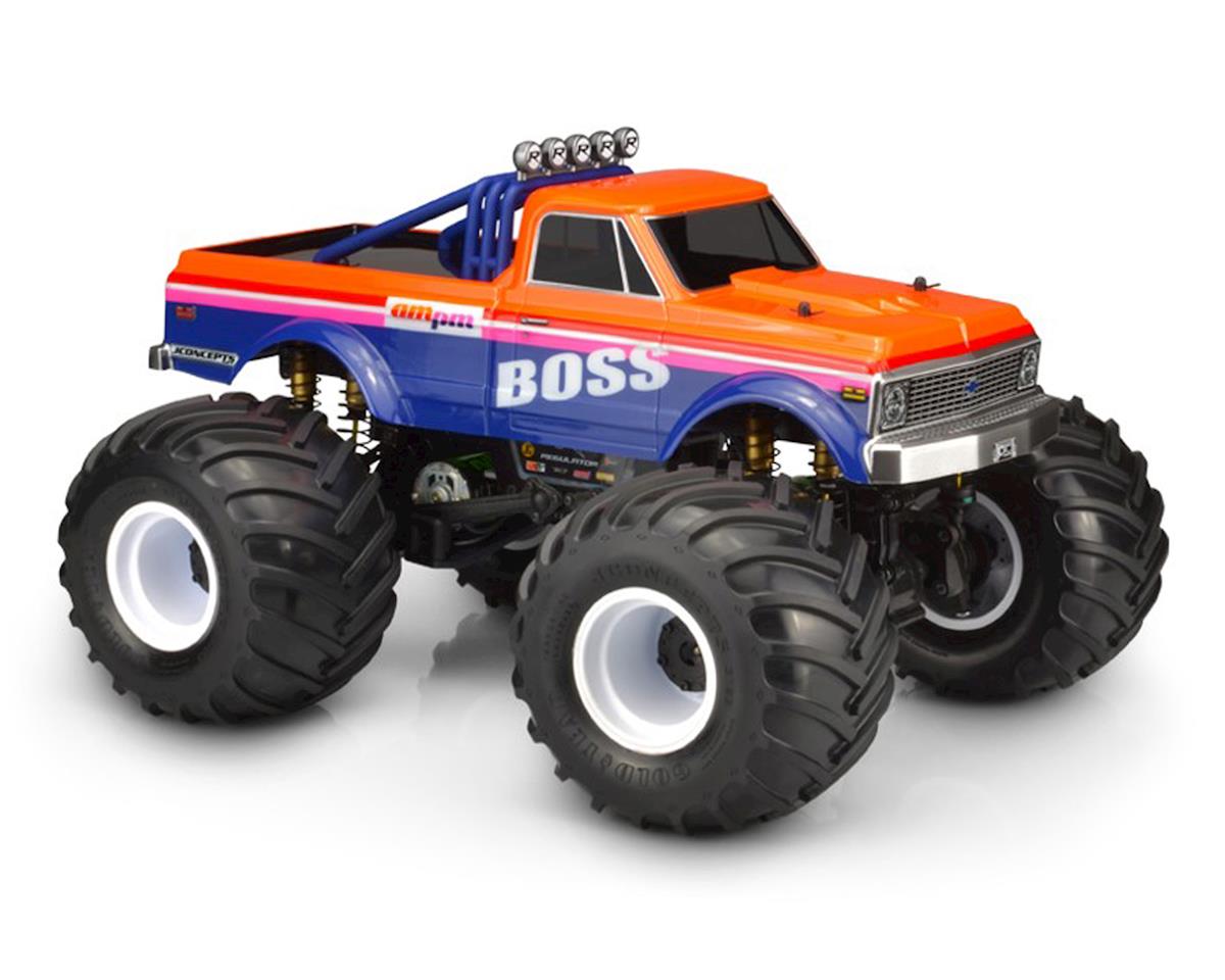 JConcepts 1970 Chevy C10 10.5" Monster Truck Body (Clear) (JCO0415)