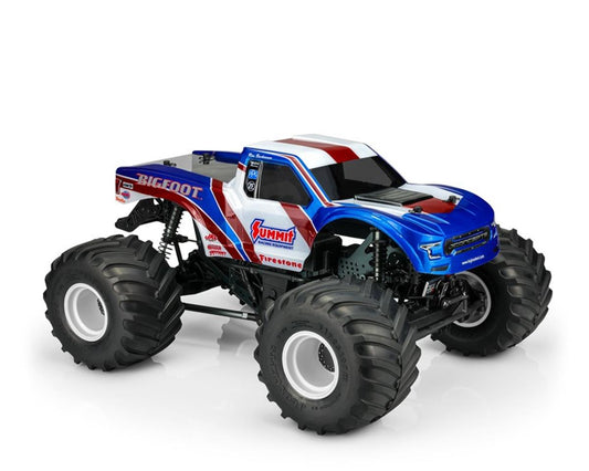 JConcepts 2020 Ford Raptor Summit Racing "Bigfoot" 21 Monster Truck Body (JCO0423S20)