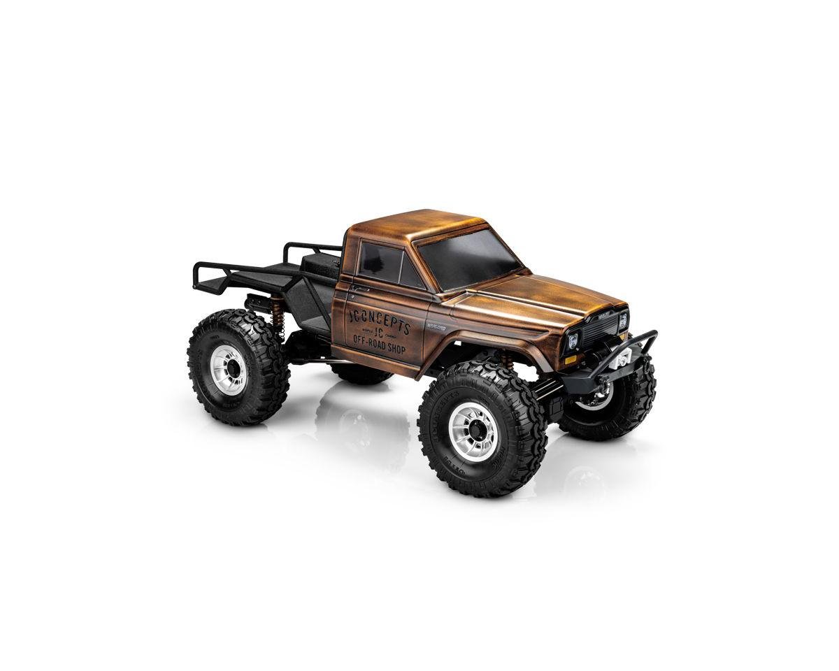 JConcepts JCI Warlord Pre-Trimmed 1/10 Tucked Rock Crawler Body (Clear) (JCO0438)