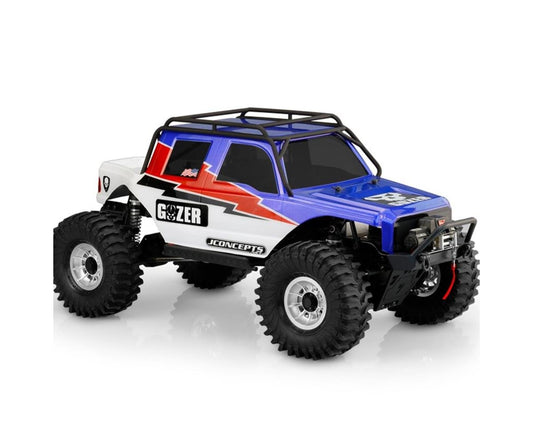 JConcepts The Gozer Rock Crawler Body (Clear) (12.3") (JCO0467)