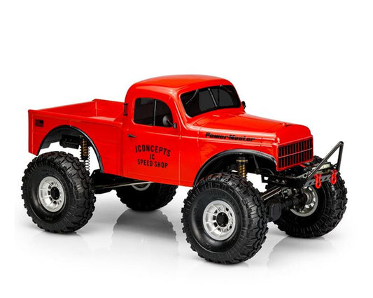 JConcepts Power Master Scale Rock Crawler Body (Clear) (12.3") (JCO0469)