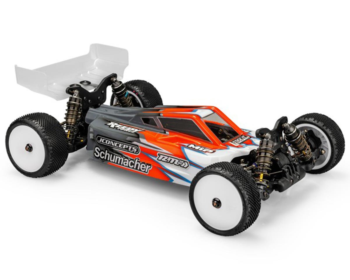 JConcepts Schumacher Cat L1R "S2" 1/10 Buggy Body w/Carpet Wing (Clear) (JCO0471)
