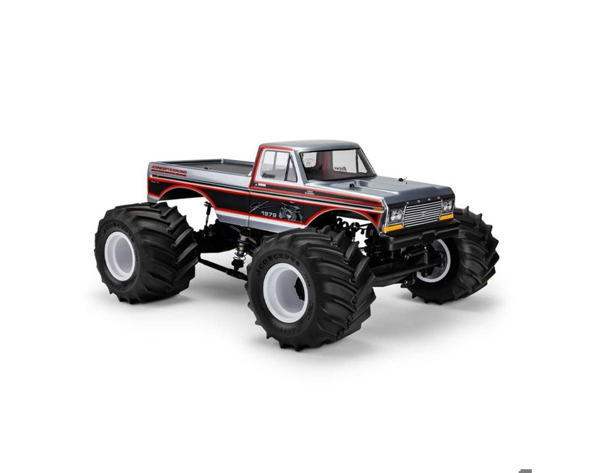 JConcepts 1979 Ford F-250 Single Cab 1/10 Monster Truck Body (Clear) (13.0Ó) (JCO0481)