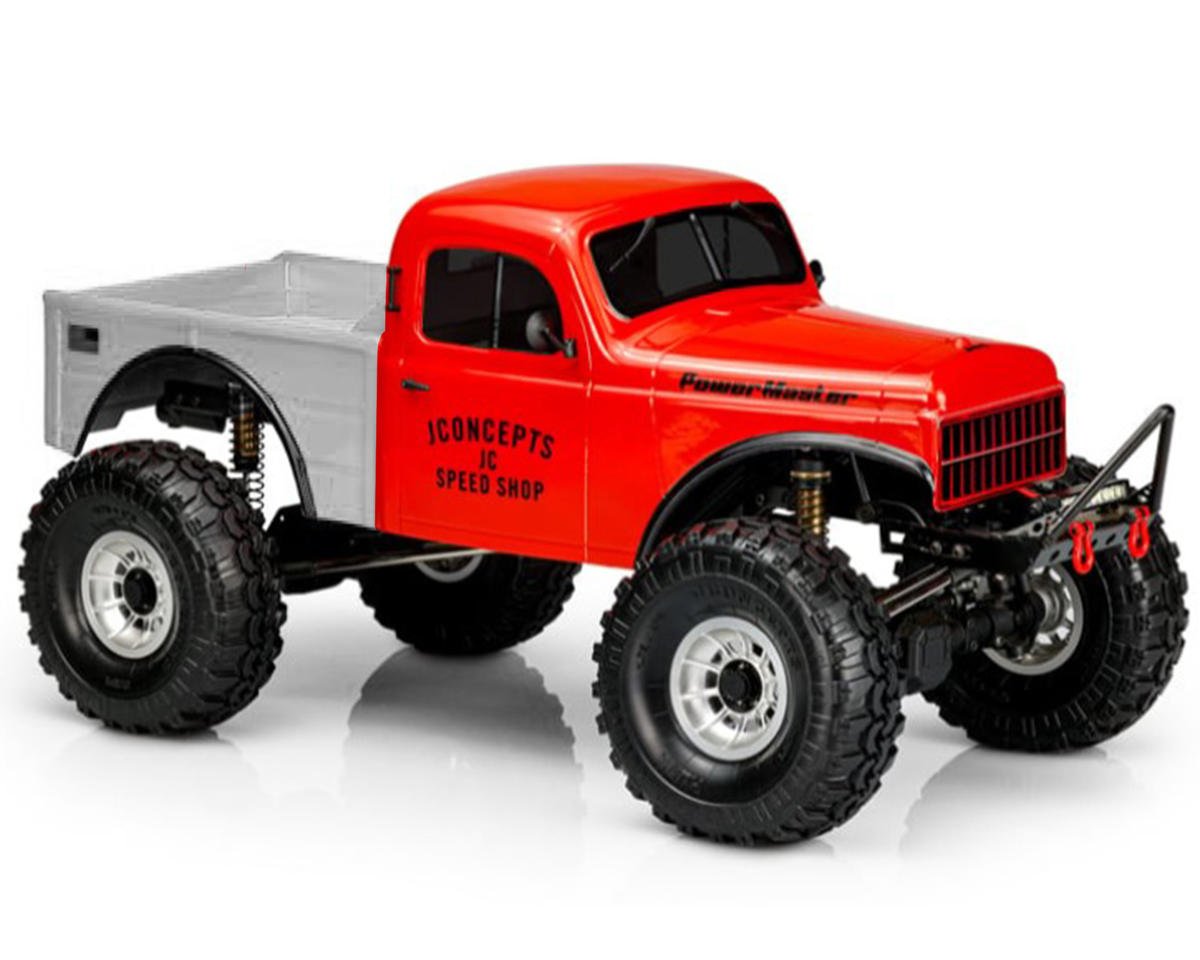 JConcepts Power Master Rock Crawler Body (Cab Only) (Clear) (12.3") (JCO0482)