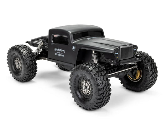 JConcepts Anvil 1/10 Rock Crawler Pre-Trimmed Body (12.3") (Cab Only) (Clear) (JCO0492)