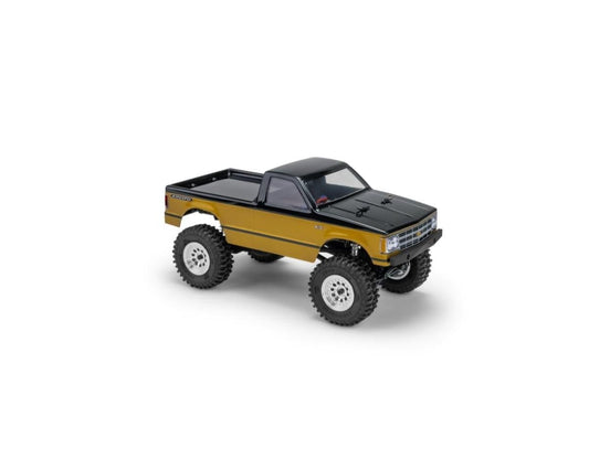JConcepts SCX24 1990 Chevy S10 Pickup Pre-Trimmed Crawler Body (Clear) (5.2") (JCO0494)
