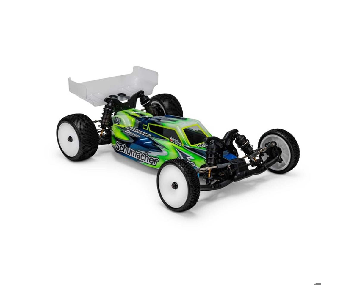 JConcepts Schumacher Cougar LD3 "F2" 1/10 Buggy Body w/Carpet Wing (Clear) (JCO0603)