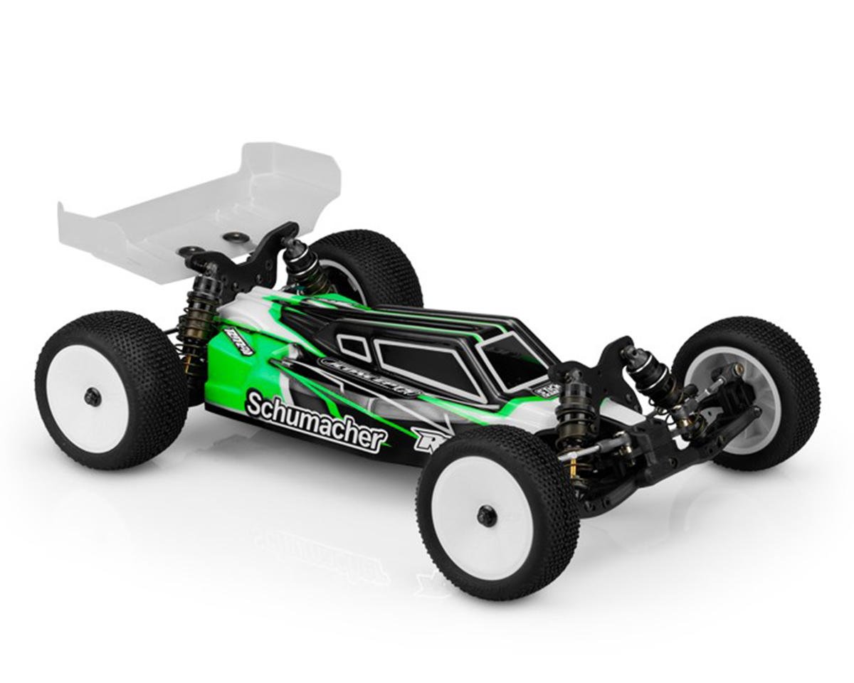 JConcepts XRAY XB4 2024 "P2" 1/10 Buggy Body w/Two Wings (Clear) (JCO0642)
