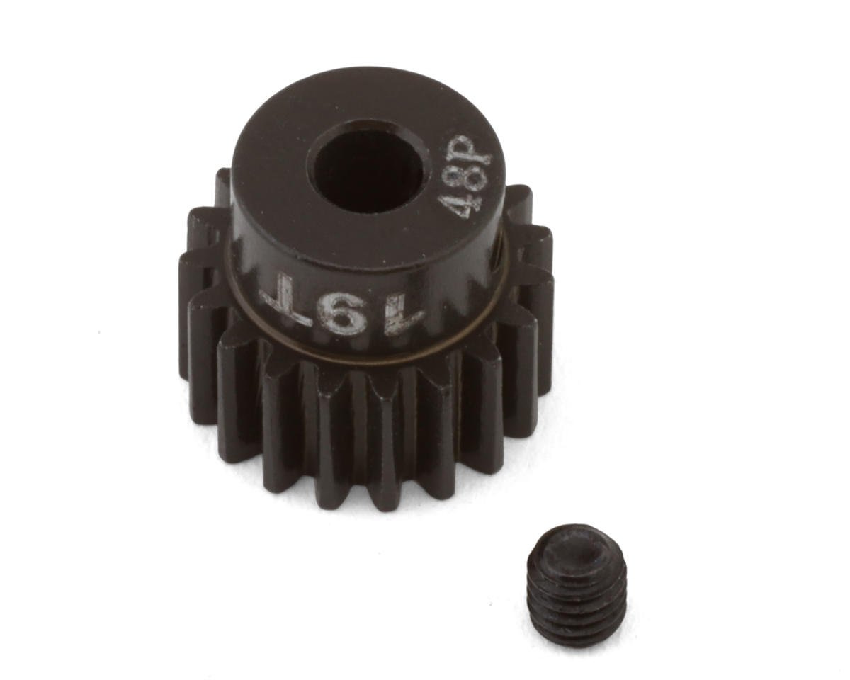 JConcepts 48P CNC-Machined Aluminum Silent Speed Pinion Gear (19T) (JCO2105)