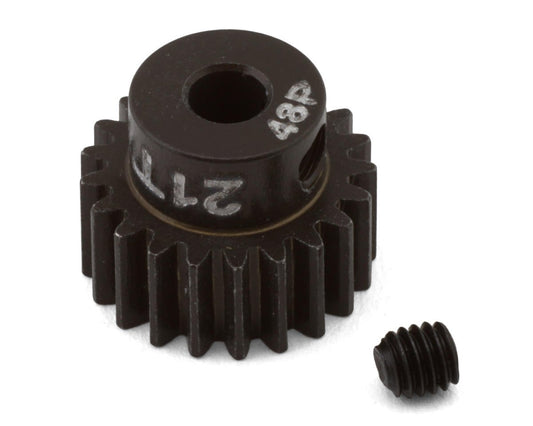 JConcepts 48P CNC-Machined Aluminum Silent Speed Pinion Gear (21T) (JCO2107)