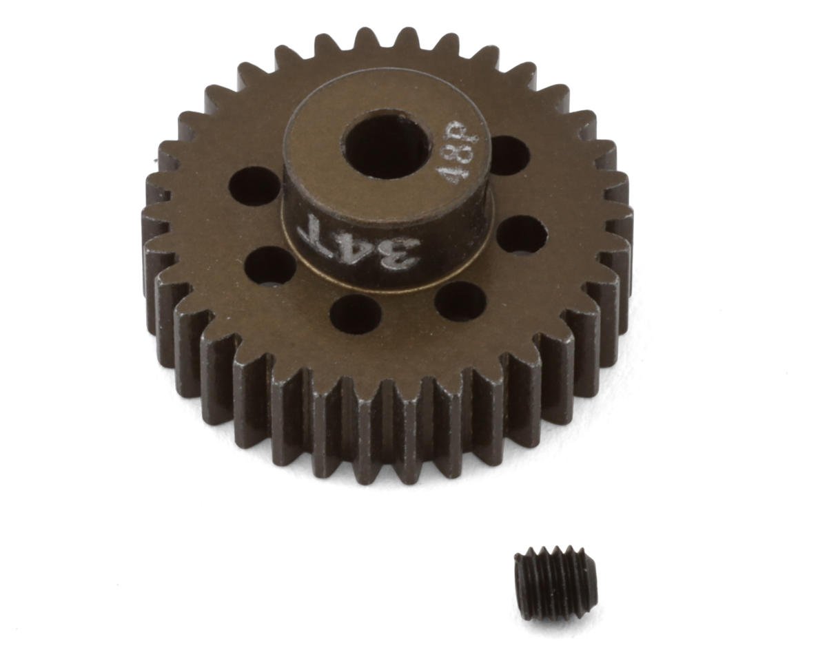 JConcepts 48P CNC-Machined Aluminum Silent Speed Pinion Gear (34T) (JCO2120)