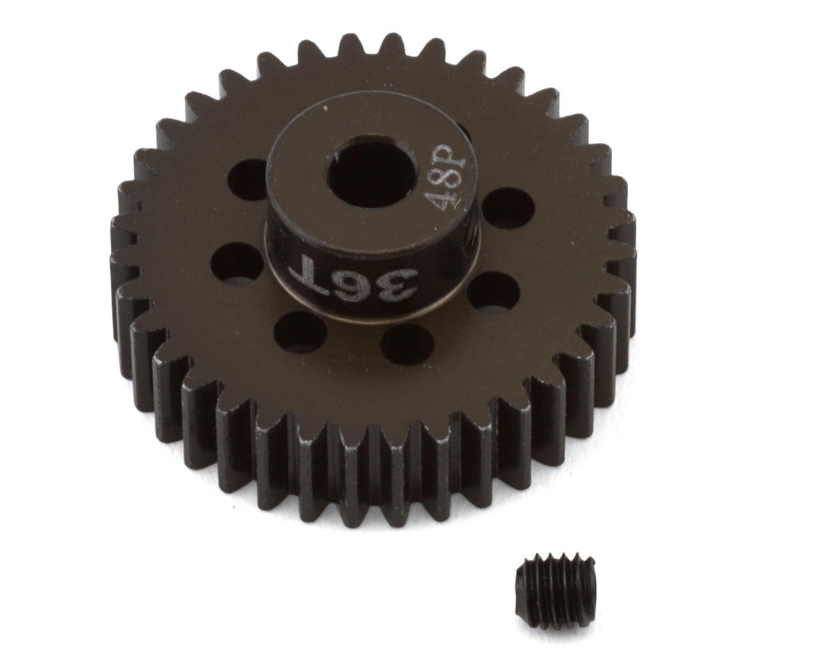 JConcepts 48P CNC-Machined Aluminum Silent Speed Pinion Gear (36T) (JCO2122)