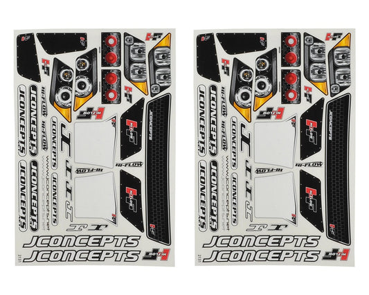 JConcepts SCT Hi-Flow Decal Sheet (2) (JCO2131)