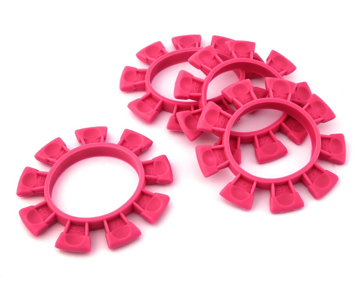 JConcepts "Satellite" Tire Glue Bands (Pink) (JCO2212-4)