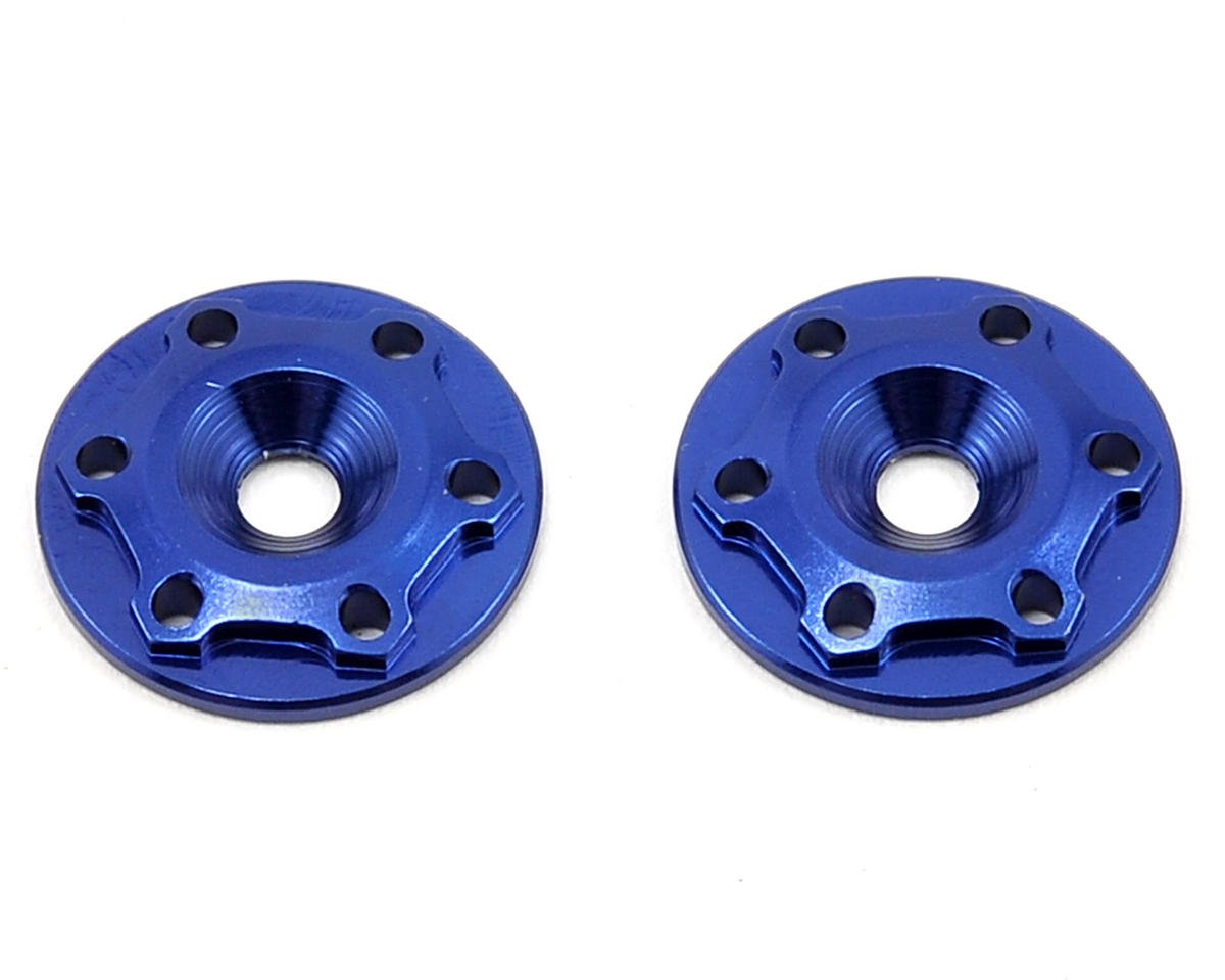 JConcepts Aluminum "Finnisher" Wing Button (Blue) (2) (JCO2214-1)