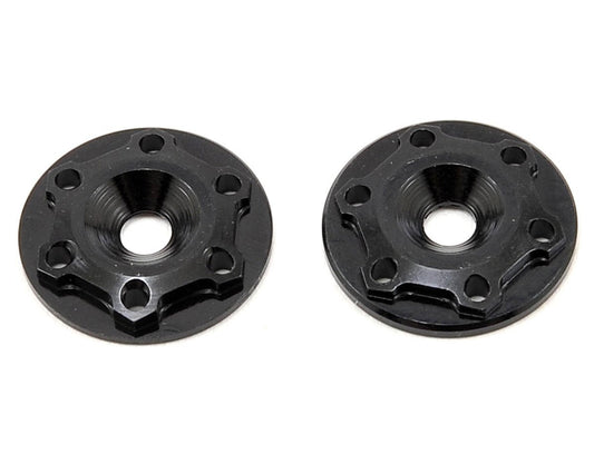 JConcepts Aluminum "Finnisher" Wing Button (Black) (2) (JCO2214-2)