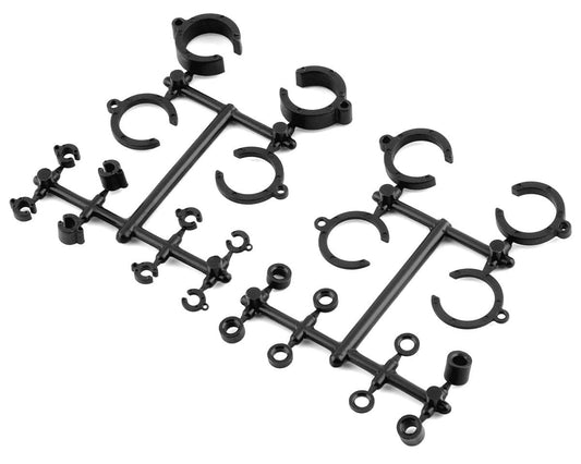 JConcepts Big Bore Shock Limiter Kit for Traxxas 1/10 2WD/4WD (Black) (24) (JCO2295B)