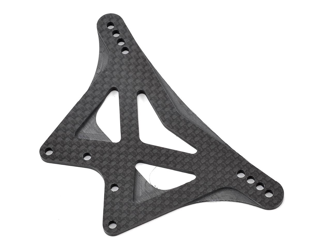 JConcepts RC10 Classic/Worlds 2.5mm Carbon Fiber Rear Shock Tower (JCO2303)