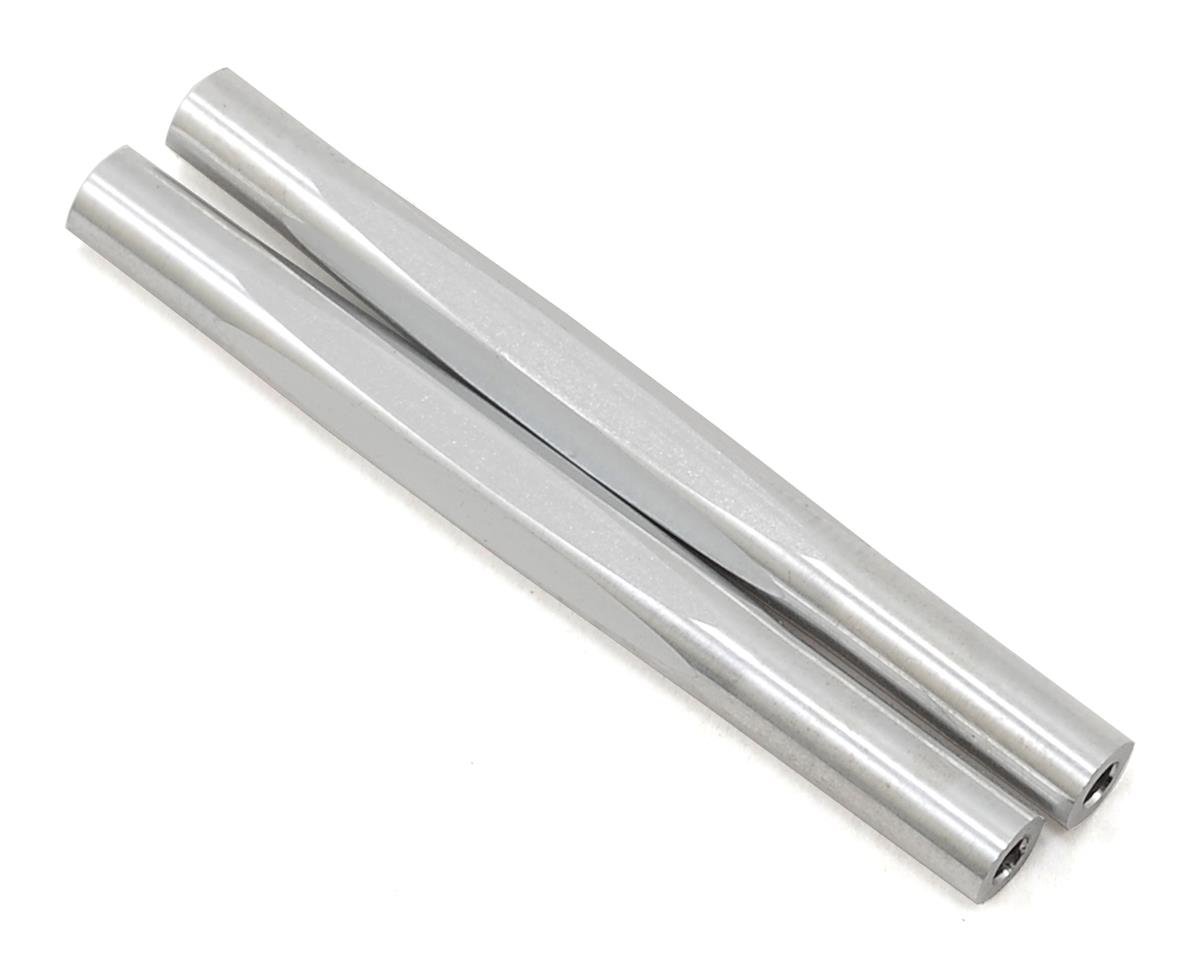 JConcepts RC10 Classic Diamond Wing Tubes (Silver) (2) (JCO2313-3)