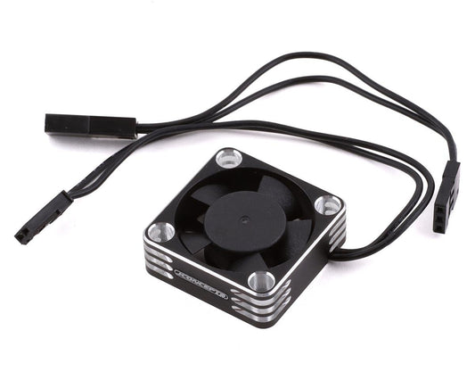JConcepts 30x30x10mm Aluminum High-Flow Cooling Fan (Black) (JCO2333-2)