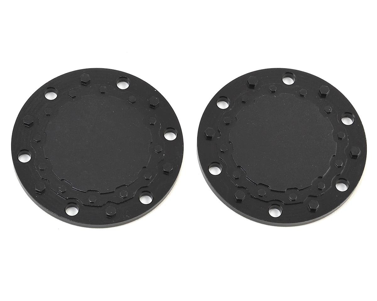 JConcepts Aluminum Tribute Wheel Planetary Cap (Black) (2) (JCO2400)
