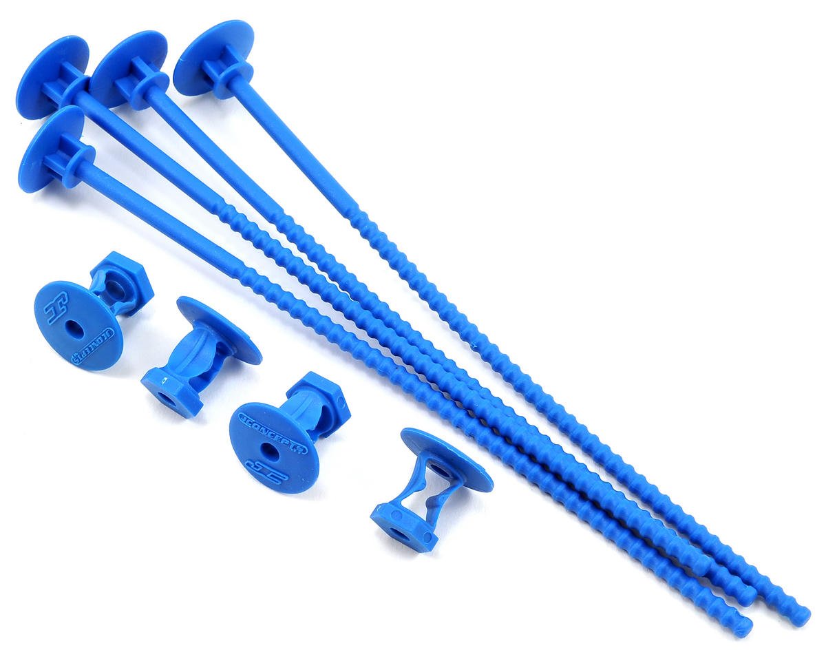 JConcepts 1/10 Offroad Tire Stick (Blue) (4) (JCO2430-1)