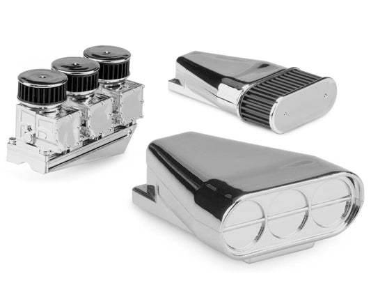 JConcepts Engine Accessory Set (Chrome) (JCO2537)
