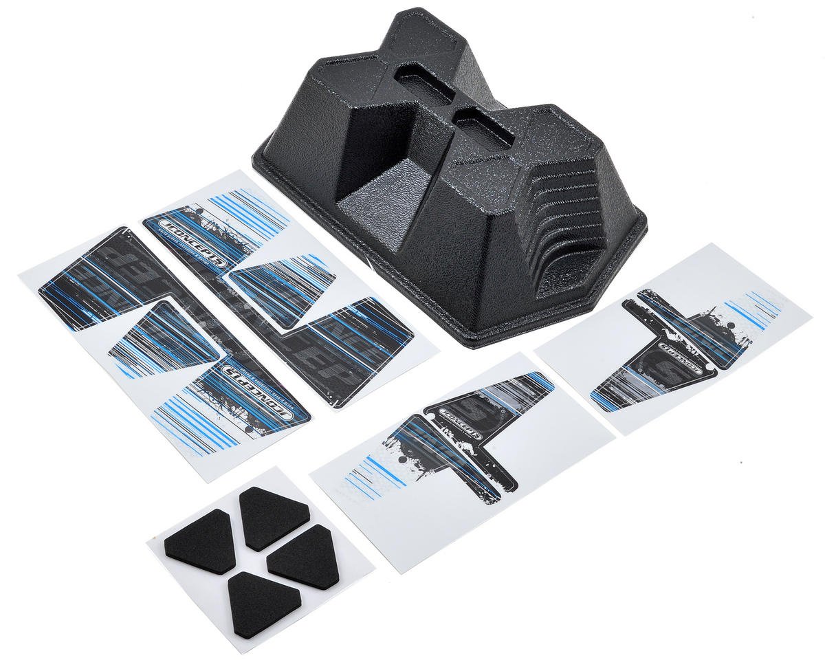 JConcepts Aero Car Stand (Matte Black) (JCO2544M)