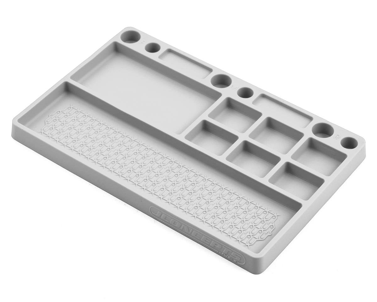 JConcepts Rubber Parts Tray (White) (JCO2550-3)