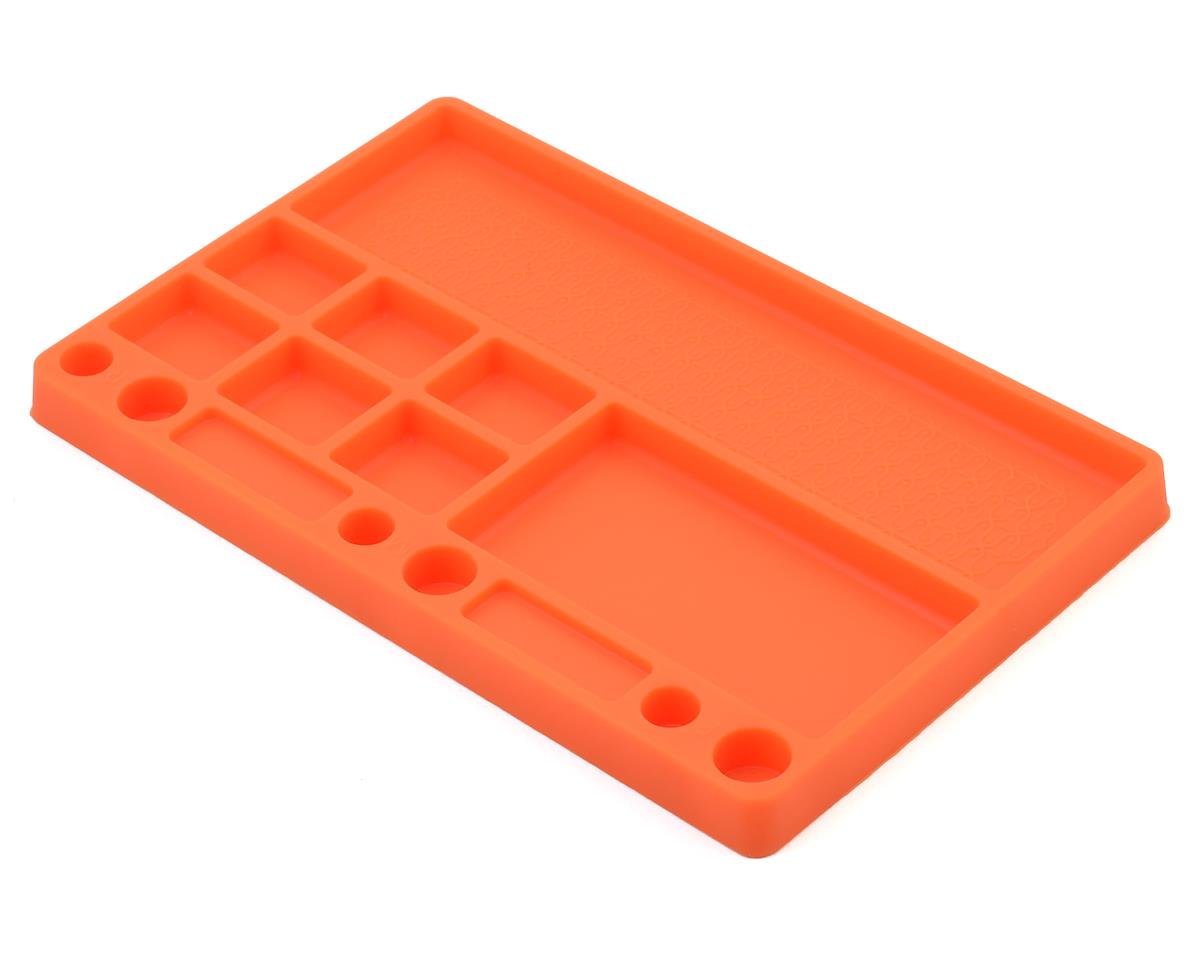 JConcepts Rubber Parts Tray (Orange) (JCO2550-6)