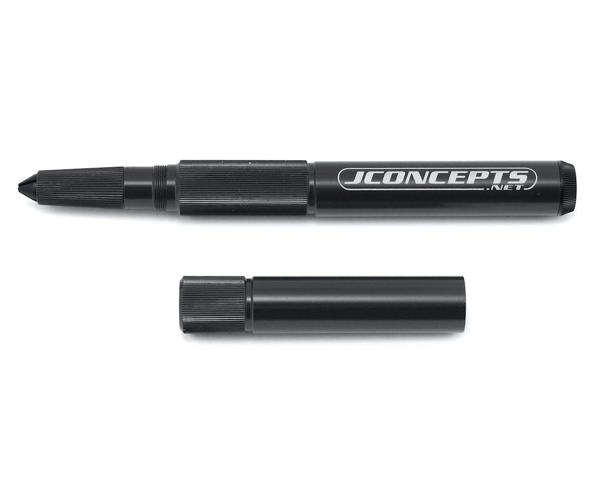 JConcepts Precision Hobby Knife Handle w/Storage (Black) (JCO2552-2)