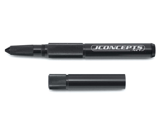 JConcepts Precision Hobby Knife Handle w/Storage (Black) (JCO2552-2)