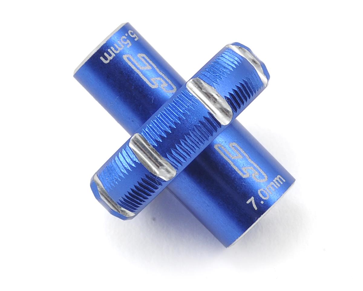 JConcepts Combo Thumb Wrench (5.5mm/7.0mm) (Blue) (JCO2556-1)