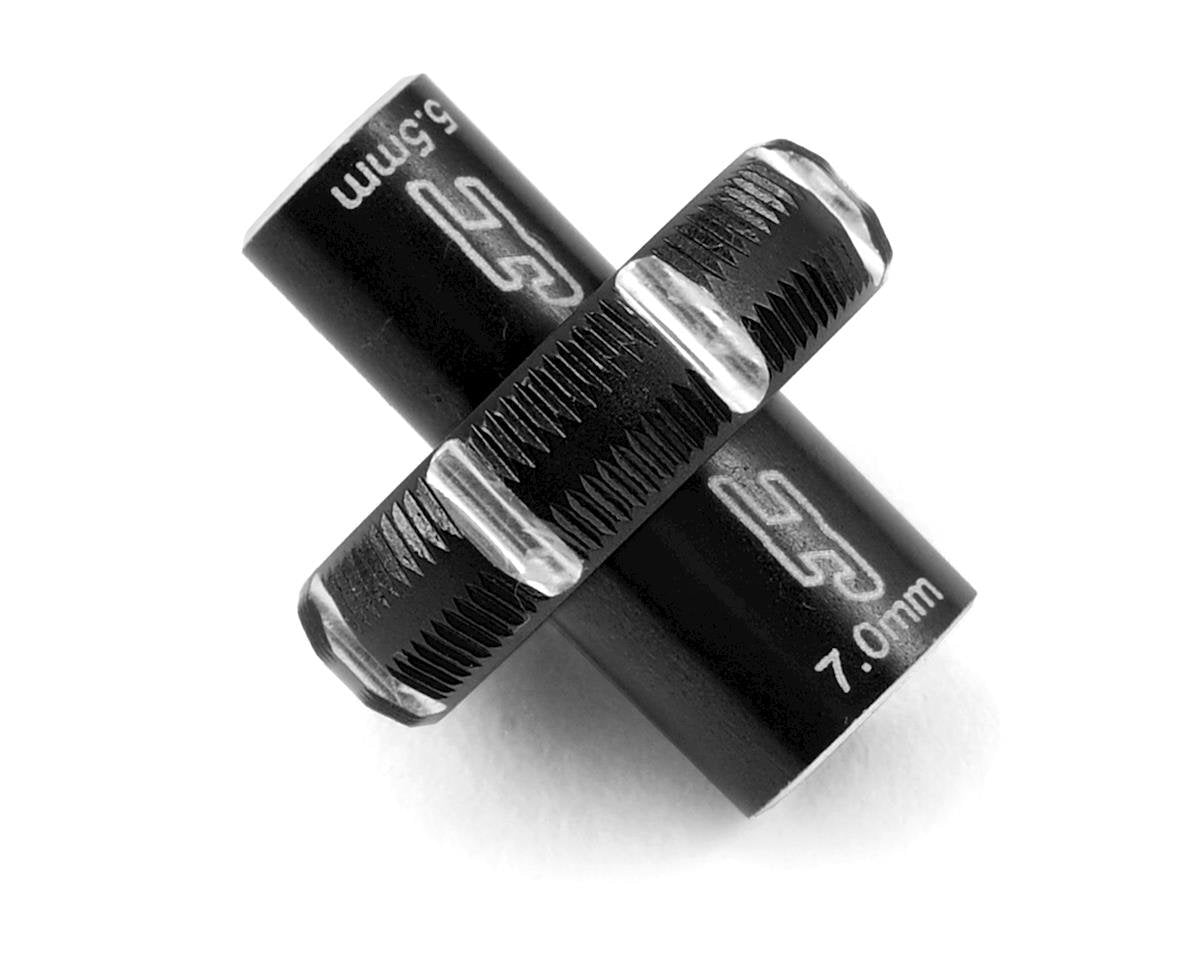 JConcepts Combo Thumb Wrench (5.5mm/7.0mm) (Black) (JCO2556-2)