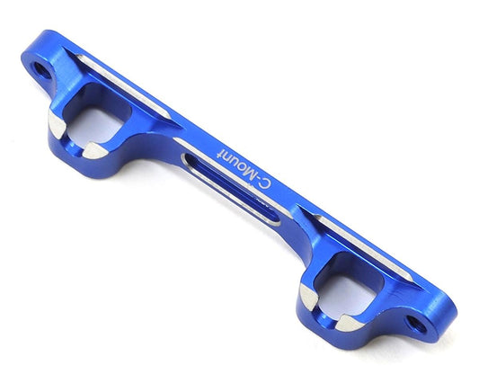 JConcepts B6/B6D Aluminum "C" Arm Mount (Blue) (JCO2571-1)