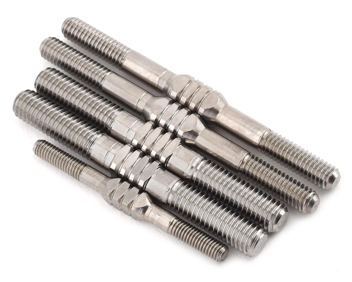 JConcepts Mugen MBX-8 Fin Titanium Turnbuckle Set (5) (JCO2584T)