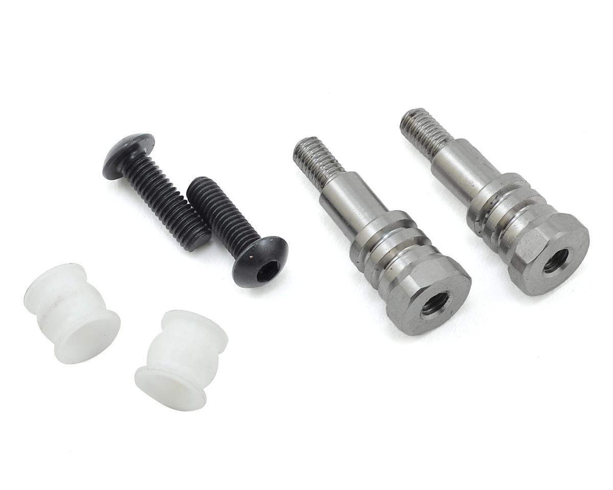 JConcepts B6/B6D Fin Long Titanium Shock Standoffs w/Bushing (JCO2600T)