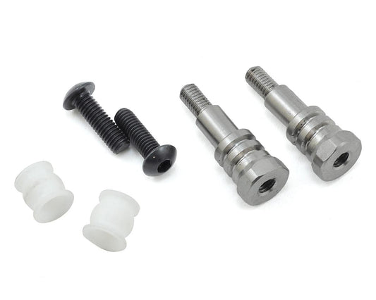 JConcepts B6/B6D Fin Long Titanium Shock Standoffs w/Bushing (JCO2600T)