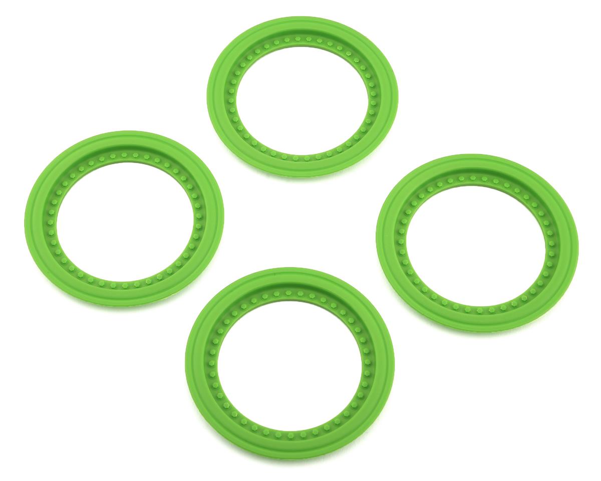 JConcepts Tribute Monster Truck Wheel Mock Beadlock Rings (Green) (4) (JCO2651-5)