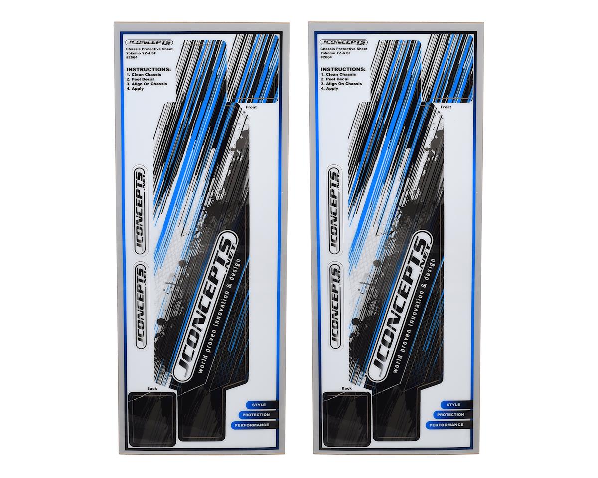 JConcepts Yokomo YZ4-SF Precut Chassis Protective Sheet (JCO2664)