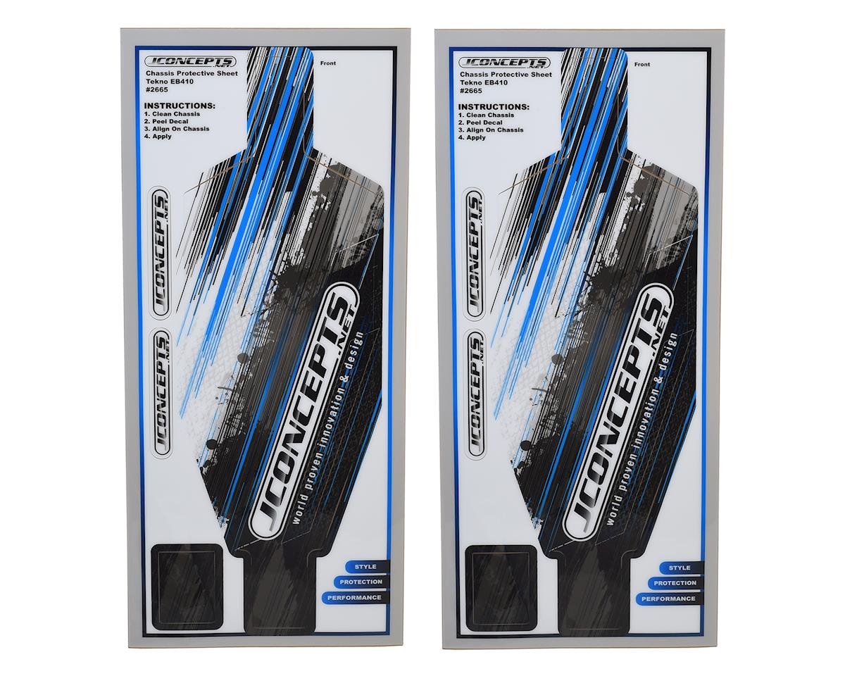 JConcepts Tekno EB410 Precut Chassis Protective Sheet (JCO2665)