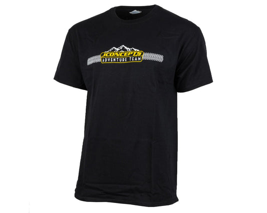 JConcepts "Adventure" T-Shirt (Black) (L) (JCO2722L)