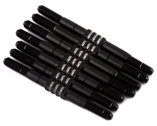 JConcepts TLR 22X-4 3.5mm Fin Turnbuckle Kit (Black) (7) (JCO2849B)
