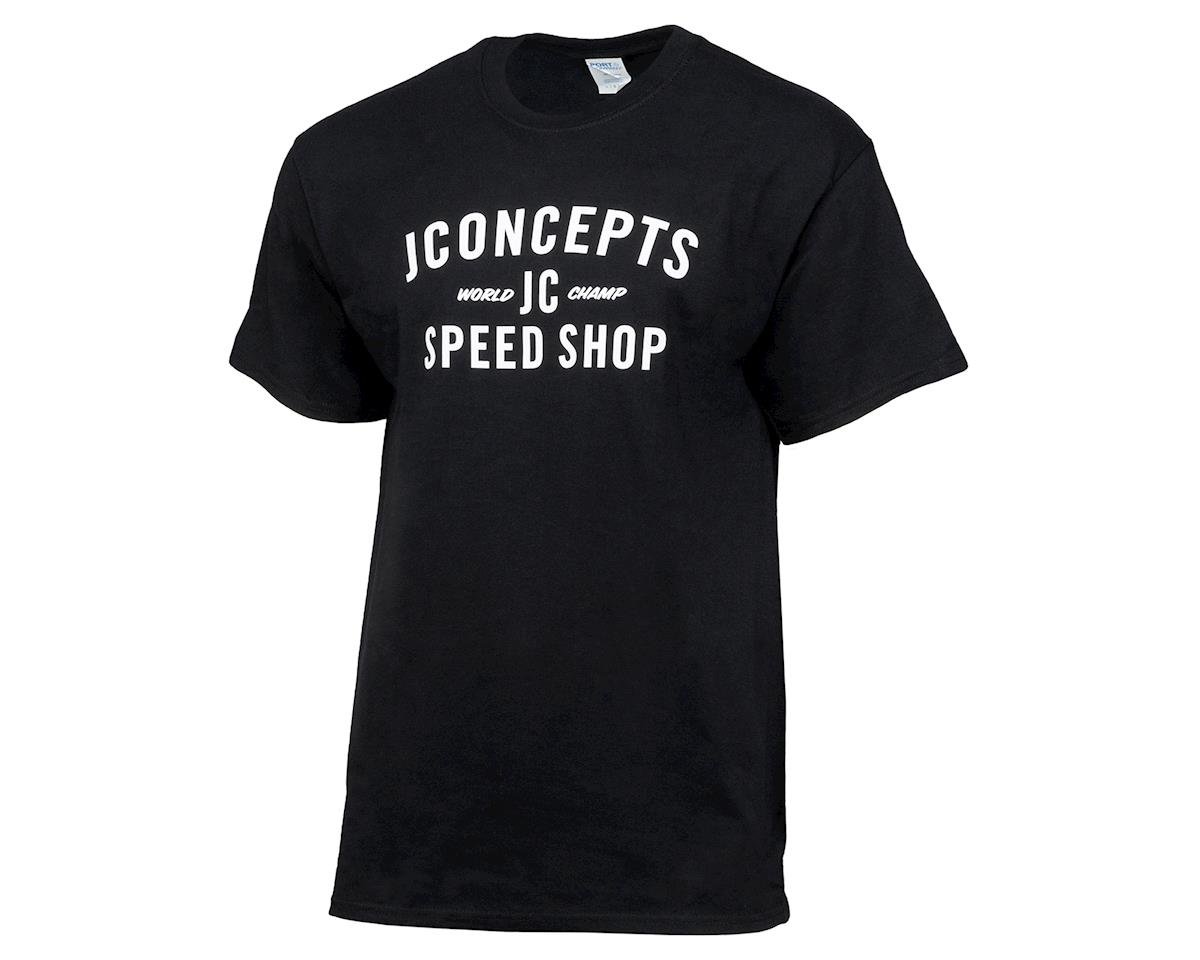 JConcepts Speed Shop T-Shirt (Black) (2XL) (JCO2873XXL)