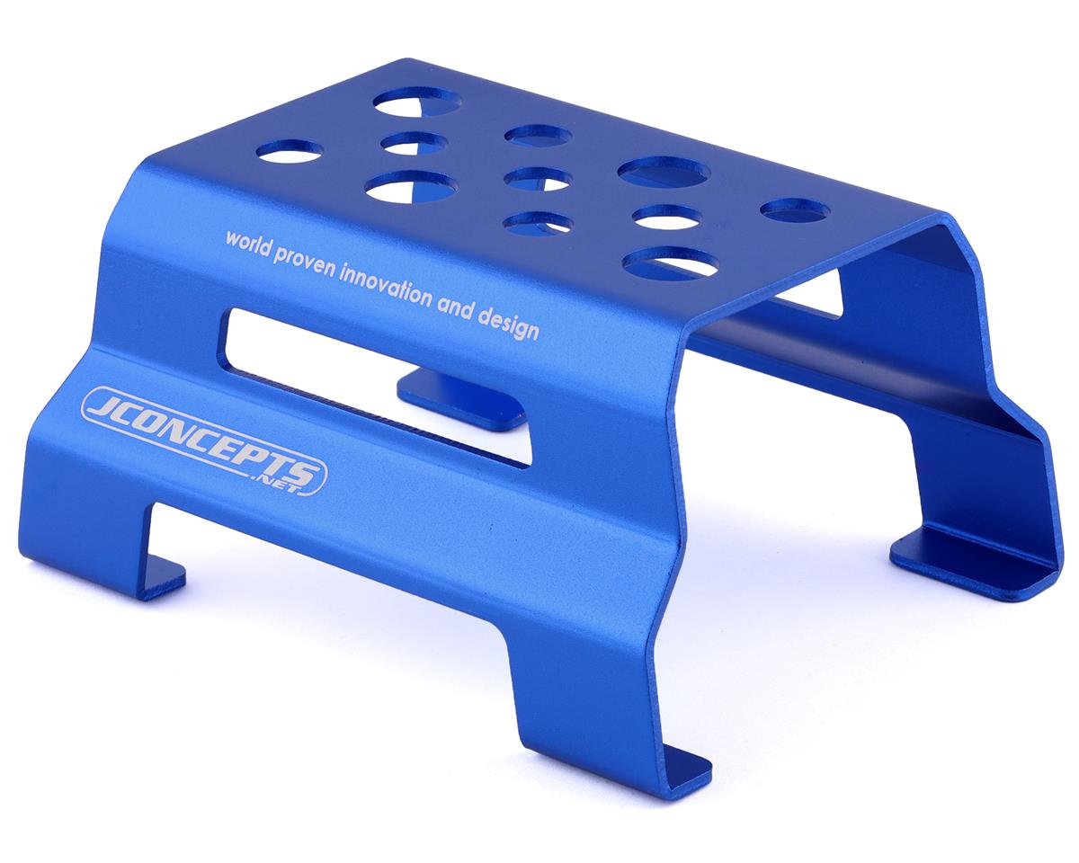 JConcepts Metal Car Stand (Blue) (JCO2903-1)