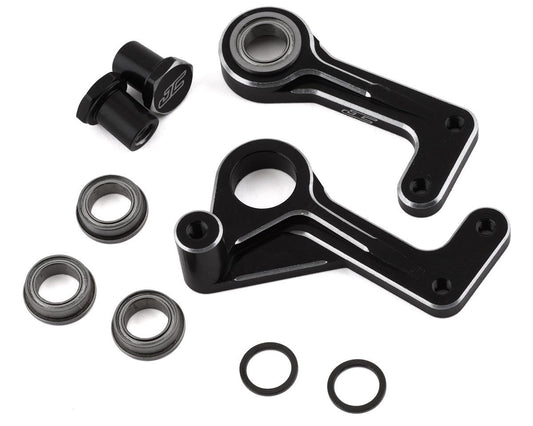 JConcepts RC10T Aluminum Steering Bellcranks (Black) (JCO2931-2)