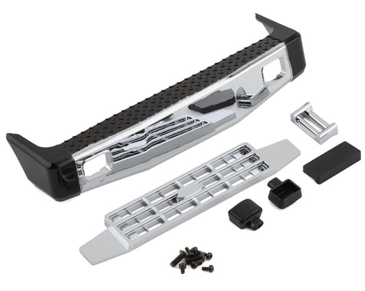 JConcepts Late 80's F-Type Front Bumper Set (Chrome) (JCO2964)